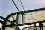 Particolare Copertuna Tribuna Aprilia (LT)