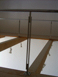 ringhiera in acciaio inox