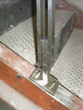 ringhiera in acciaio inox